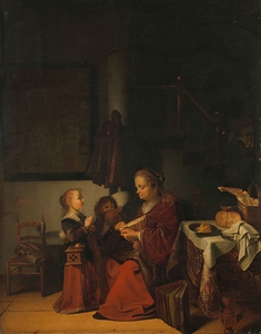 Breakfast [1640–1654] by Karel Slabbaert [1619–1654]