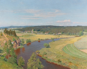 By the Thaya by Thomas Leitner [1876–1948]