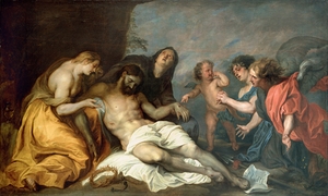 Lamentation Over The Dead Christ by Anthony van Dyck [1599–1641]