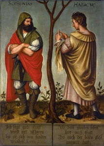 The Prophets Zephaniah and Habakkuk by Bartholomäus Sarburgh [1590–after 1637]