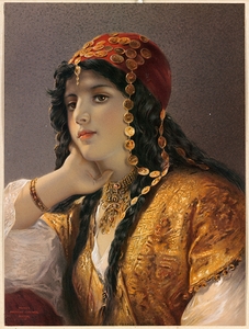 Odalisque [ca. 1861–1897] by Gustav Karl Ludwig Richter [1823–1884]