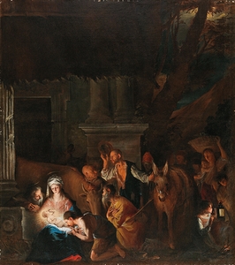 Adoration of the Shepherds by Pietro Paolini [1603–1681]