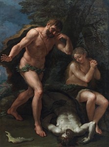 Adam and Eve Lamenting over the Body of Abel [1647–1705] by Paolo de Matteis [1662–1728]
