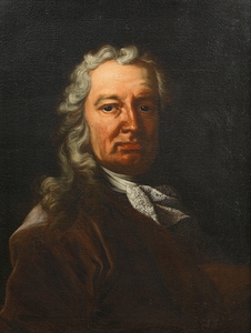 Selbstbildnis Johann Michael Rottmayr [around 1709] by Johann Michael Rottmayr [1654–1654]