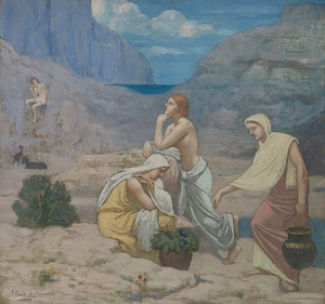 The Shepherd’s Song [1891] by Pierre Puvis de Chavannes [1824–1898]