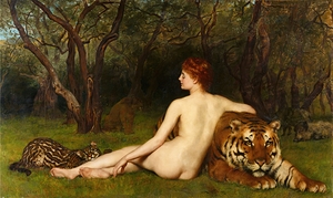 Circe [1885] by John Collier [1850–1934]
