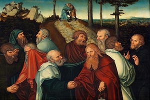 The Parting of the Apostles by Hans Cranach [ca. 1513–1537]