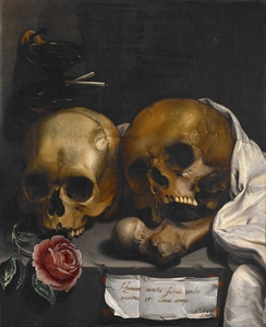 Vanitas Still Life [1629] by J Falk