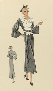 Robe d’après–mid [1937] by Anonymous