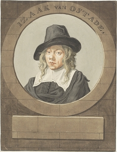 Portret van Isaak van Ostade [1620–1685] by Adriaen van Ostade [1610–1684]