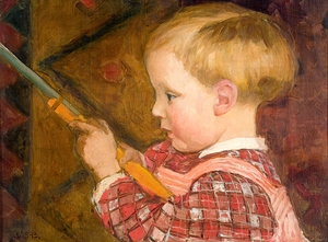 Heikki Taavetti [circa 1898] by Venny Soldan–Brofeldt [1863–1945]