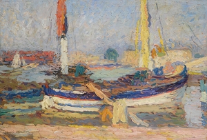 La Barque by Henri Martin [1860–1943]