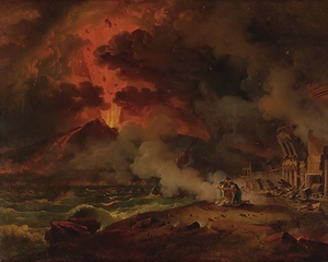 The Destruction Of Pompeii by Pierre–Henri de Valenciennes [1750–1819]