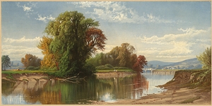 Early Autumn on Esopus Creek [1861–1897] by Alfred Thompson Bricher [1837–1908]