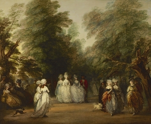 The Mall in St. James’s Park [1783] by Thomas Gainsborough [1727–1788]