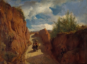 The Path to Granollers [from 1866 until 1872] by Ramon Martí i Alsina [1826–1894]