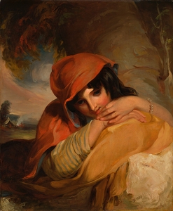The Gypsy Girl [1839] by Thomas Sully [1783–1872]
