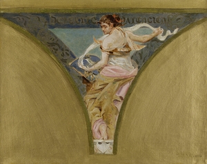 La Dentelle de Valenciennes [1889–1893] by Jean Joseph Weerts [1847–1927]