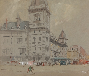 Paddington Station by Hercules Brabazon Brabazon [1821–1906]