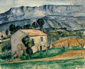 House in Provence [1885] by Paul Cézanne [1839–1906]