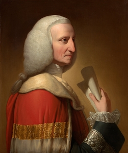 Portrait Of George. First Lord Lyttelton [c. 1772] by Benjamin West [1738–1820]