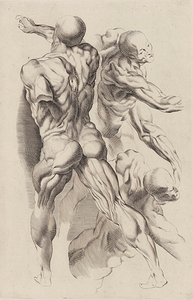 Study of Two Naked Men by Peter Paul Rubens [1577–1640]