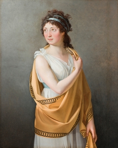 Portrait Of A Lady [ca. 1799] by Marie–Guillemine Benoist [1768–1826]