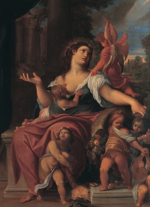 Allegory of Providence [1604] by Ludovico Carracci [1555–1619]