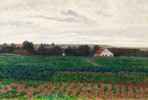 Im Dachauer Moos [1887] by Paul Baum [1859–1932]