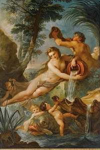 La Source [1736] by Charles–Joseph Natoire [1700–1777]