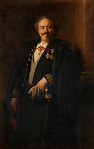 The Architect Jean Jacques Winders by Edouard De Jans [1855–1919]