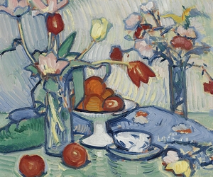 Tulips by Samuel John Peploe [1871–1935]