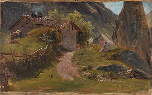From Oberhasli in Switzerland [1835] by Thomas Fearnley [1802–1842]