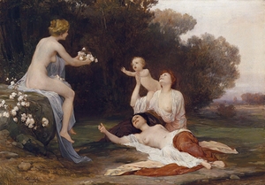 Idylle [1907] by Eduard Lebiedzki [1862–1915]