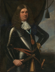Adriaen Banckert [c 1620–1684]. Vice Admiral of Zeeland [1673] by Hendrick Berckman [1629–1679]