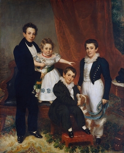 The Knapp Children [ca. 1833–34] by Samuel Lovett Waldo [1783–1861]