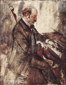 Der Pianist by Giovanni Boldini [1842–1931]