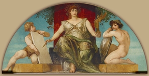 Allegory of the Law and Truth of Representation [1881–1884] by Hans Makart [1840–1884]