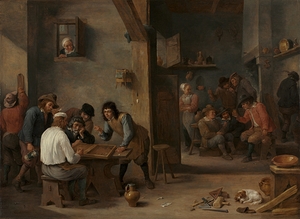 Game of Backgammon [1640s] by David Teniers The Younger [1610–1690]