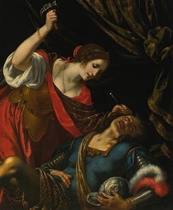 Jael And Sisera by Jacopo Vignali [1592–1664]