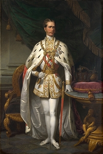 Kaiser Franz Joseph I. [1869] by Franz Russ the younger [1844–1906]