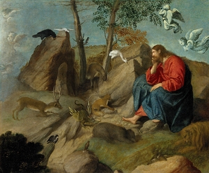 Christ in the Wilderness [ca. 1515–20] by Moretto Da Brescia [1498–1554]