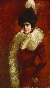 Alice Warder Garrett [ca. 1909–1910] by Alice Pike Barney [1857–1931]