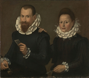 Double Portrait [1550–1600] by Anonymous