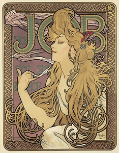 Job [1896] by Alphonse Mucha [1860–1939]