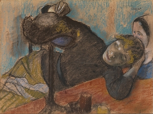The Milliner [ca. 1882] by Edgar Degas [1834–1917]