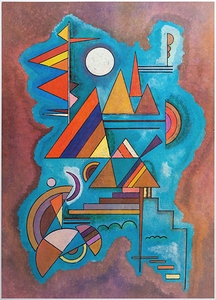 Standing [1930] by Wassily Kandinsky [1866–1944]