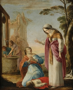 The Miracle of St. Elizabeth of Hungary by Laurent de la Hyre [1606–1656]
