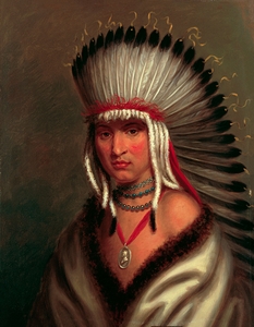 Petalesharro [Generous Chief]. Pawnee by Charles Bird King [1785–1862]