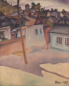 Cigánsky tábor [1927] by Konštantín Bauer [1893–1928]
